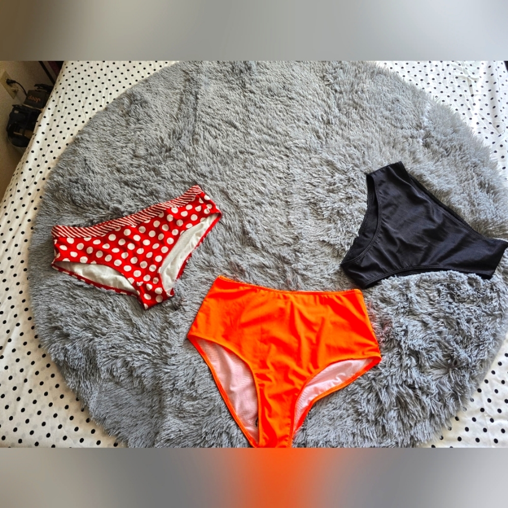 3 Pair of New (Never worn) Bikini Bottoms